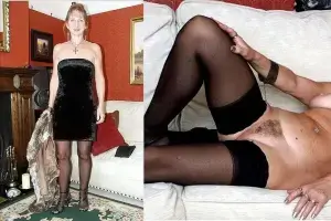 Mature Dressed Undressed Milf