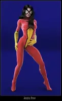 As Spider-Woman Jessica Drew