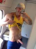 Big Latin Dick On the Train