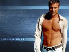 Sexy Brad Pitt Shirtless