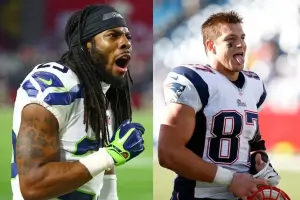Rob Gronkowski and Tom Brady Gay