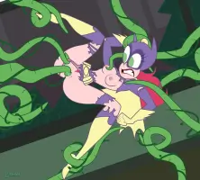 Batgirl and Poison Ivy Hentai