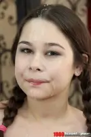 Kira Sinn On Her Knees Giving Head