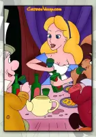 Alice in Wonderland Cartoon Porn Sex