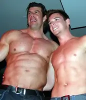 Brent Corrigan and Zeb Atlas