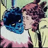 Kitty Pryde and Kurt Wagner Nightcrawler