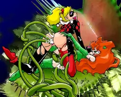 Harley Quinn Poison Ivy Tentacle Hentai