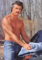 Actor Michael Swan Shirtless