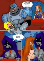 Raven Teen Titans Starfire Rule 34 Comic