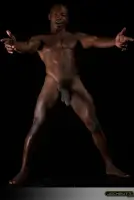 Black Muscle Jock Butt